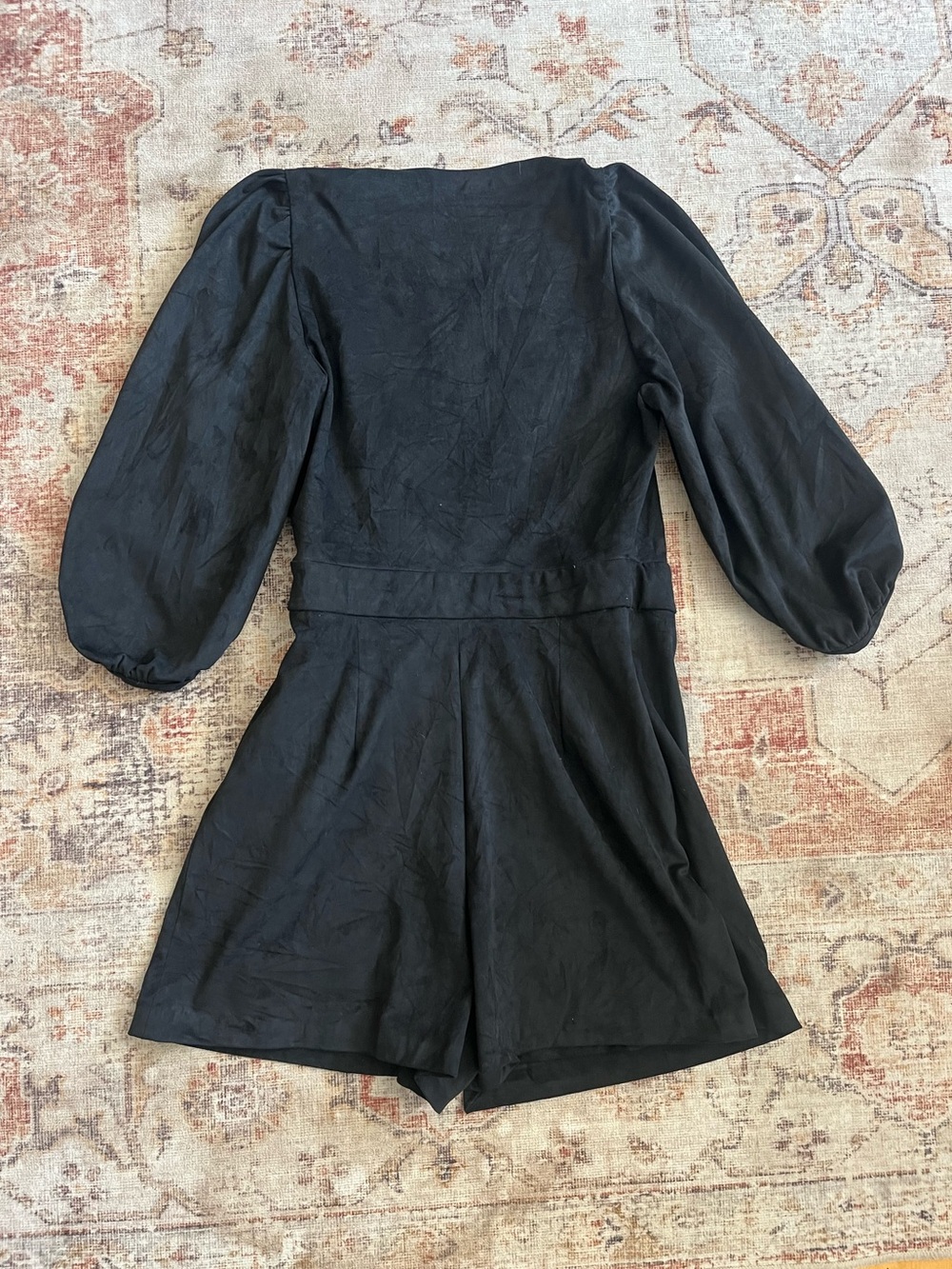 Zara Black Wrap Romper Jumpsuit - Picture 7 of 7